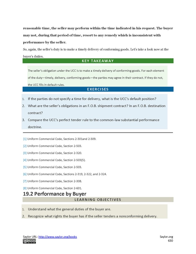 Business Law and the Legal Environment - Page 630